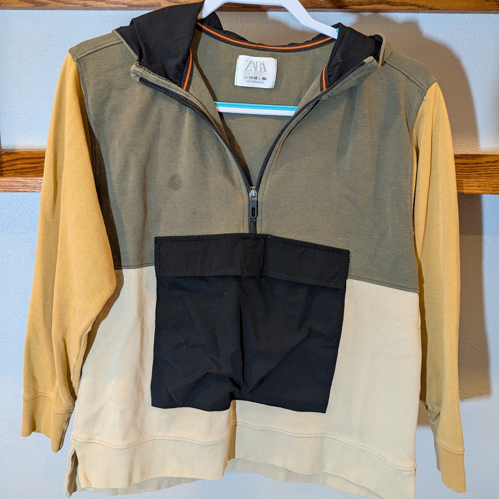 Zara Kids Multicolor Jacket - Black, Olive, Beige